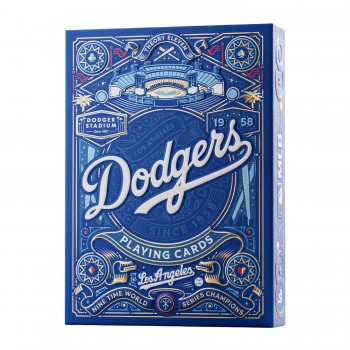 Los Angeles Dodgers žaidimo kortos Theory11